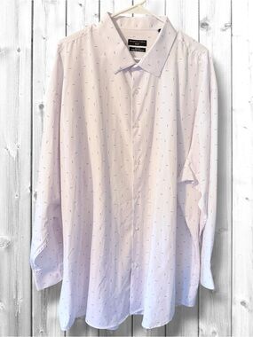 🌼Shaquille O’Neal White Button Down Shirt